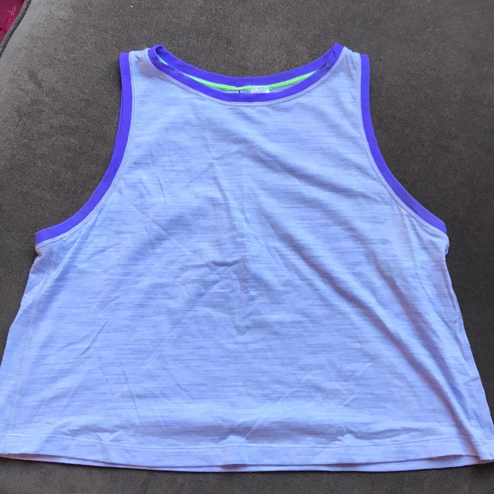 Ivivva purple size 14 crop top